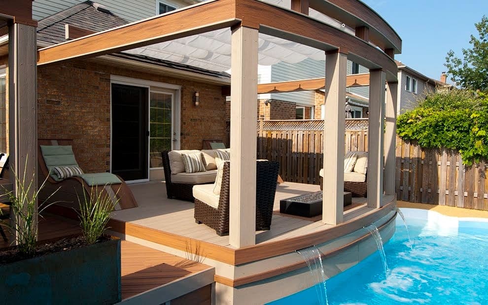 Lafrance Transcend Custom Decking Fascia w Rope Swing